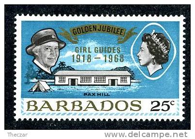 027)  BARBADOS 1968  SG.#376 (*) - Barbados (...-1966)