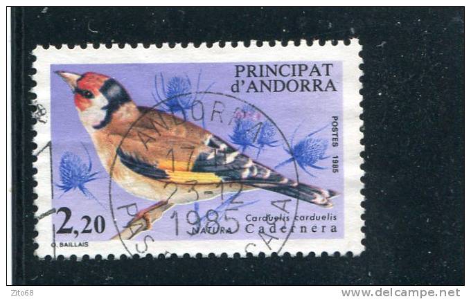 ANDORRE 1985 Y&T 343 ( O ) - Used Stamps