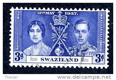 063)  SWAZILAND 1937  SG.# 27 (o) - Swaziland (...-1967)