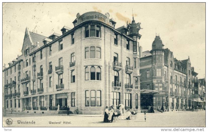 Westende- Westend' Hôtel -1911  ( Voir Verso ) - Westende