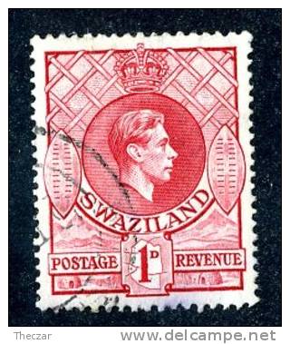 66)  SWAZILAND 1943  SG.# 29a (o) - Swaziland (...-1967)