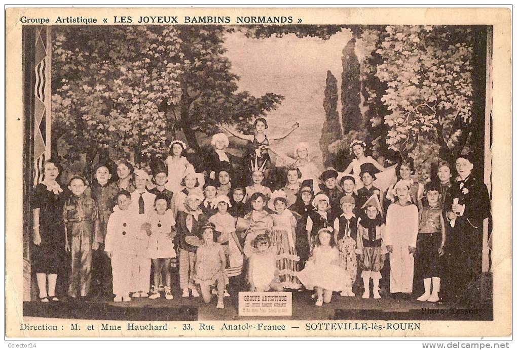 76 SOTTEVILLE LES ROUEN LES JOYEUX BAMBINS NORMANDS - Sotteville Les Rouen