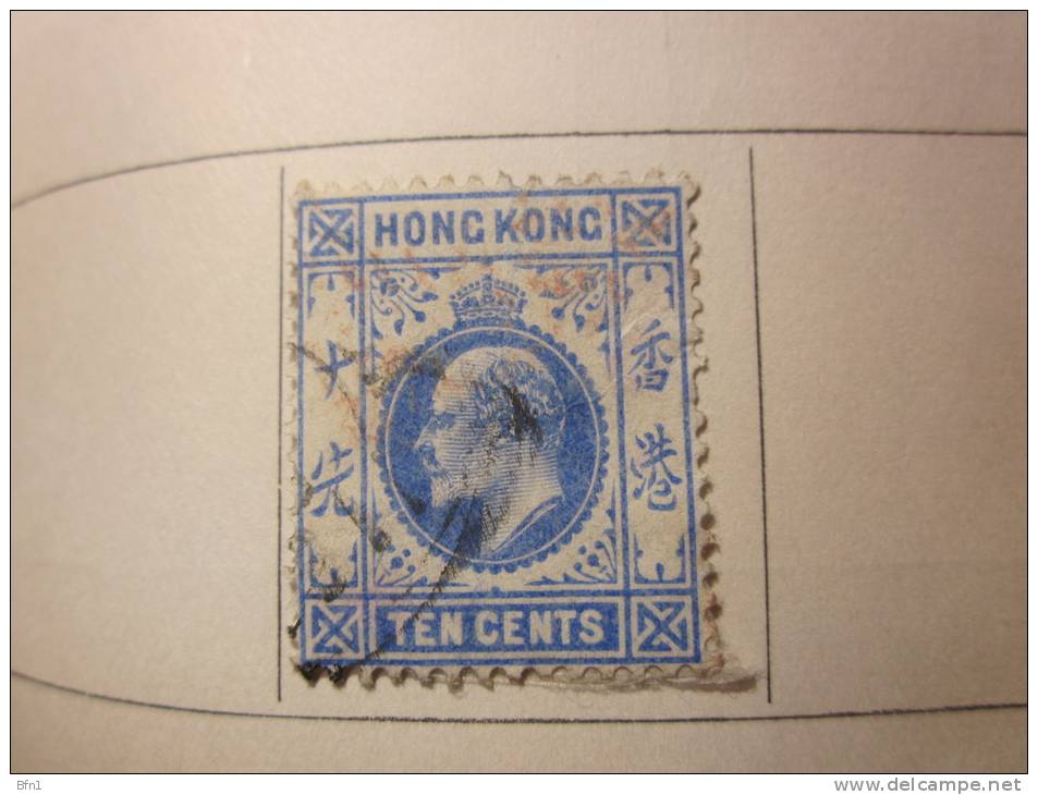COLLECTION TIMBRES  AFRIQUE DU SUD ANGLAISE- HONG-KONG   DEBUT 1862 OBLITERES  AVEC CHARNIERES