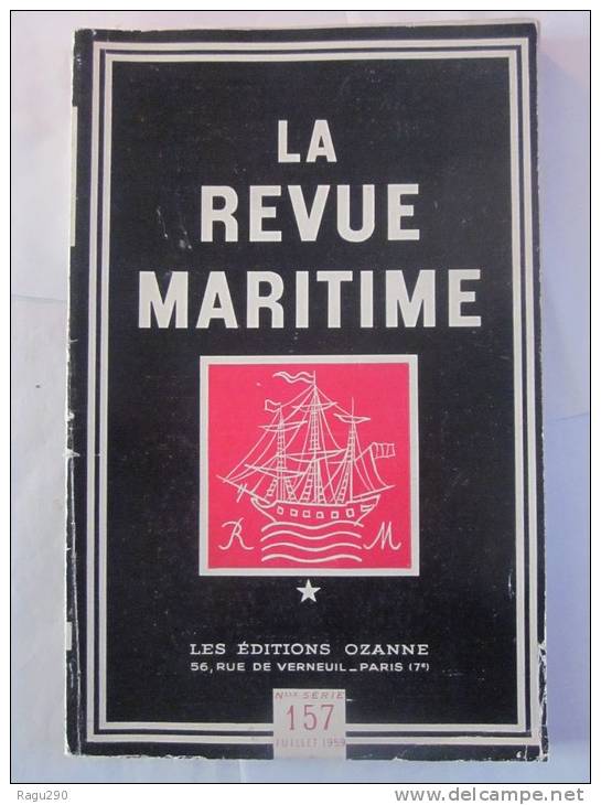 LA REVUE MARITIME N° 157 - Boats