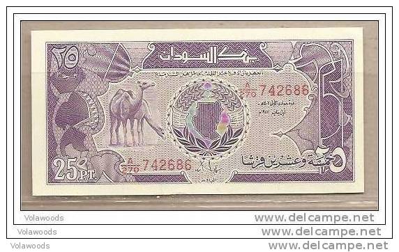 Sudan - Banconota Non Circolata Da 25 Piastre P-37 - 1987 - Soudan