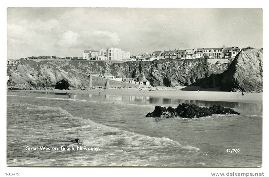 NEWQUAY : GREAT WESTERN BEACH - Newquay