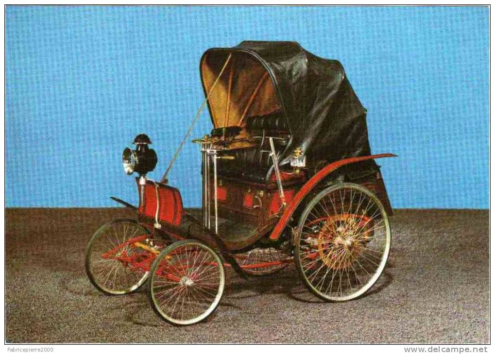 CPM 68 (Haut-Rhin) Mulhouse, Musée De L'automobile - Benz 2 Places Type Vélo 1894 - Turismo