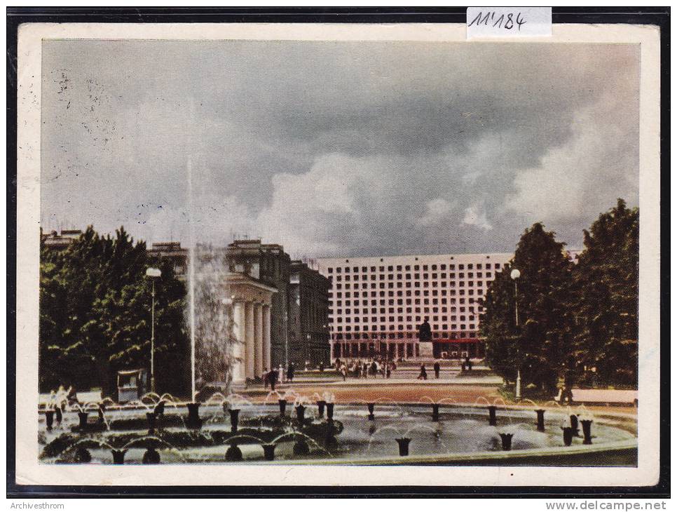 St Petersbourg - Léningrad : Hôtel «Rossia» Vers 1963 ; Format 10,5 / 15 (11´184) - Russie