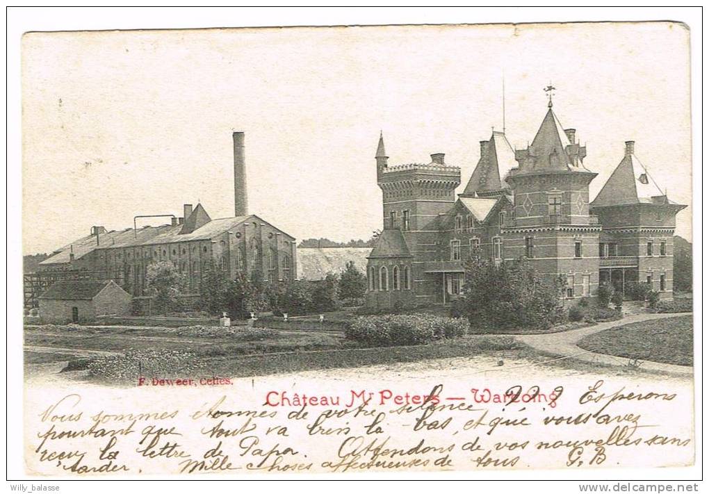 Postkaart / Carte Postale "Warcoing - Château De M. Peters" - Pecq