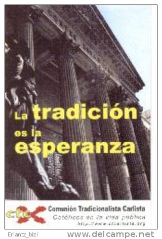 Calendario Comunión Tradicionalista Carlista. Cortes Españolas. 2002. - Tamaño Pequeño : 2001-...