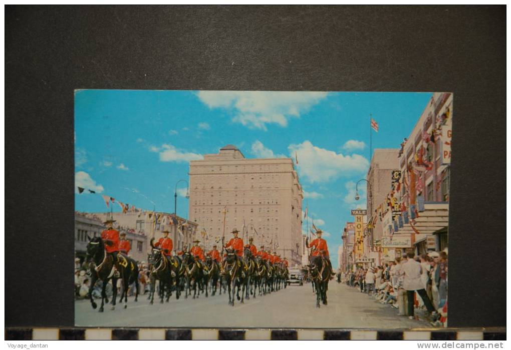 CANADA   The Royal Canadian Mounted Police, Annual Opening Day Parade Of The Calgary Stampede, Calgary, Alberta, Canada, - Calgary