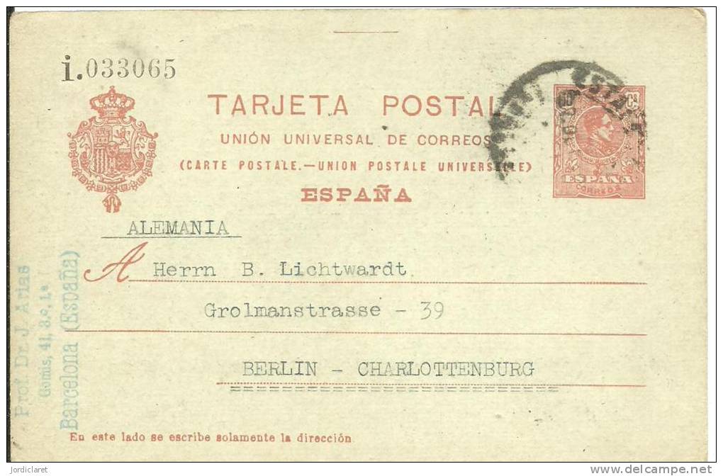 E.POSTAL COMERCIAL - 1850-1931