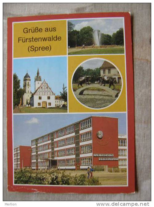 Fürstenwalde    Juri Gagarin Oberschule  D99335 - Fuerstenwalde