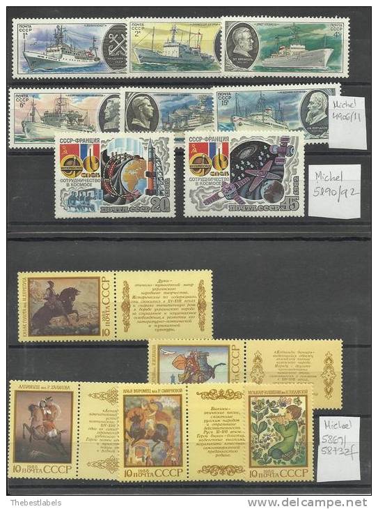 RUSSIA STAMPS  COLECTION