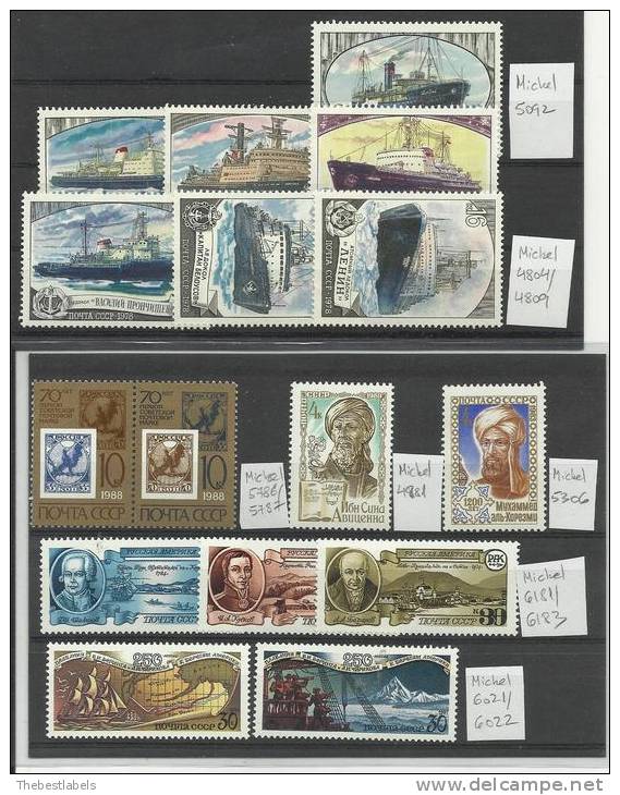 RUSSIA STAMPS  COLECTION