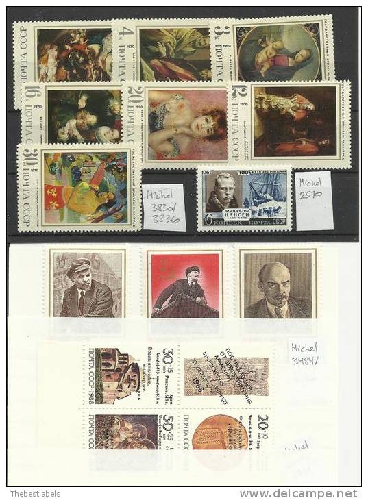 RUSSIA STAMPS  COLECTION