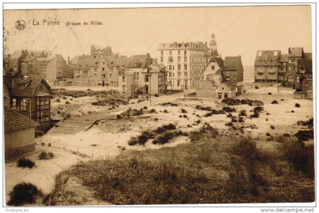 De Panne, La Panne, Groupe De Villas (pk9238) - De Panne