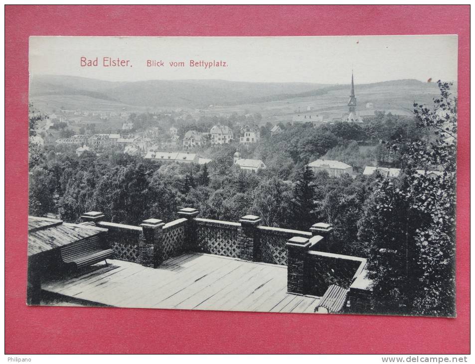 Germany > Saxony > Bad Elster  Blick Vom Bettyplatz  Ca 1910      ====    ==ref 845 - Bad Elster