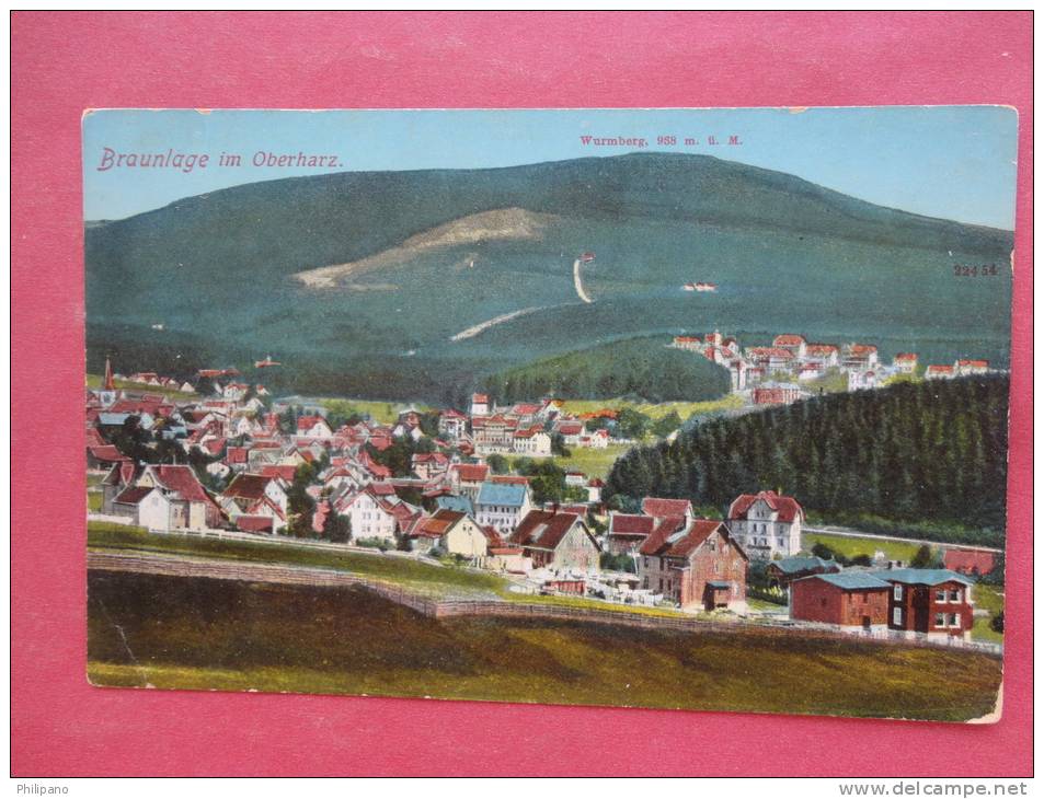 Germany > Lower Saxony > Braunlage   Ca 1910      ====    ==ref 845 - Braunlage