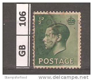 GRAN BRETAGNA, 1936, Edoardo VIII, 0,5 P, Usato - Usati