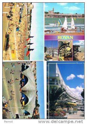 280213I  Lot De 55 CPM/CPSM Couleur Vierges Pour Ecrire : Dep.17 Uniquement Royan - 5 - 99 Postales