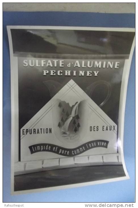 Photo Publicitaire  " Sulfate D'alumine PECHINEY - Fotografía