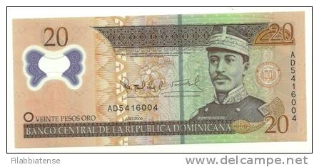 Repubblica Dominicana - 20 Pesos Oro - Repubblica Dominicana
