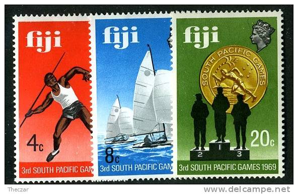 326)  FIJI  1969     Sc.#280-82  (*) - Fiji (...-1970)