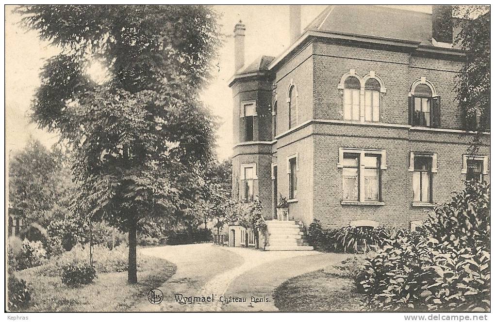 WYGMAEL : Chateau Denis - Edit. Vve. Berckmans, Wygmael - Cachet De La Poste 1912 - Leuven