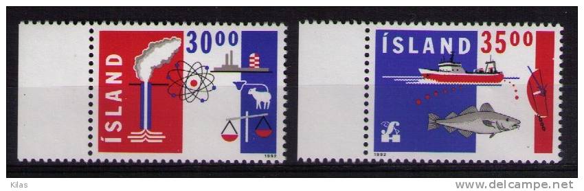 ICELAND 1992 Export Promotion MNH - Nuevos