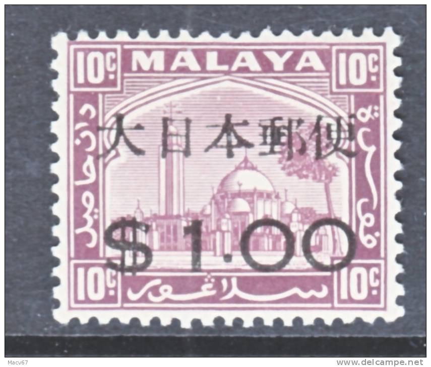 SELANGOR   Japanese Occupation N 38  * - Japanese Occupation