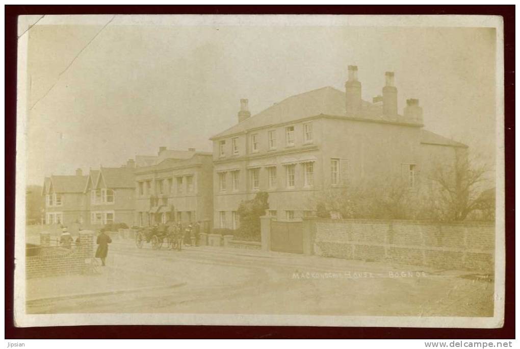 Cpa Carte Photo D´ Angleterre Bognor   Mackonochie House    PONT27 - Bognor Regis