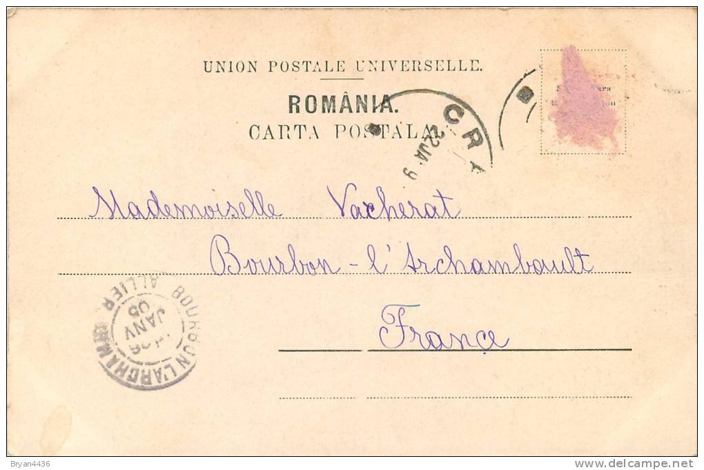 Roumanie - Monastère  Bistrita - Rammnicu-Valcea - 1905 - édit; Stengel (voir 2 Scans). - Roumanie