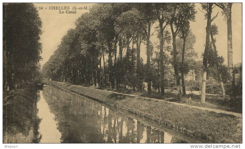 77 - CPA Chelles - Le Canal - Chelles