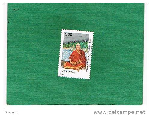 INDIA  -  SG 1195 -  1986  /  100^ ANNIV. SWAMI SIVANANDA    -  USED - Gebruikt