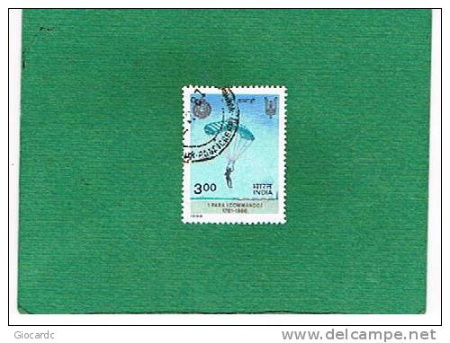 INDIA  -  SG 1199 -  1986  /  225^ ANNIV. SEPOYS (NOW PARA COMMANDO)   -  USED - Gebruikt