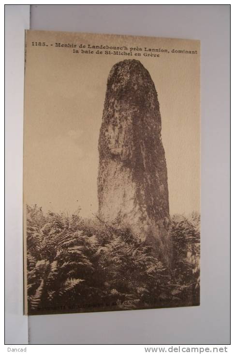 LANDEBOURC´H -menhir - Sonstige & Ohne Zuordnung