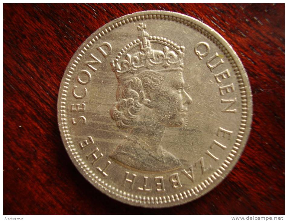 MAURITIUS 1975 ONE RUPEE Copper-nickel Coin USED In Good Condition. - Mauritius