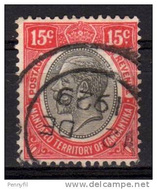 TANGANYIKA - 1926/31 YT 27 USED - Tanganyika (...-1932)