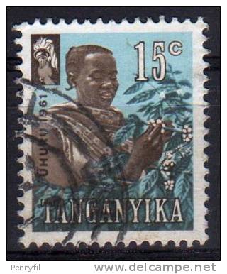 TANGANYIKA - 1961 YT 42 USED - Tanganyika (...-1932)