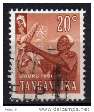 TANGANYIKA - 1961 YT 43 USED - Tanganyika (...-1932)