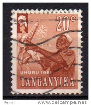 TANGANYIKA - 1961 YT 43 USED - Tanganyika (...-1932)