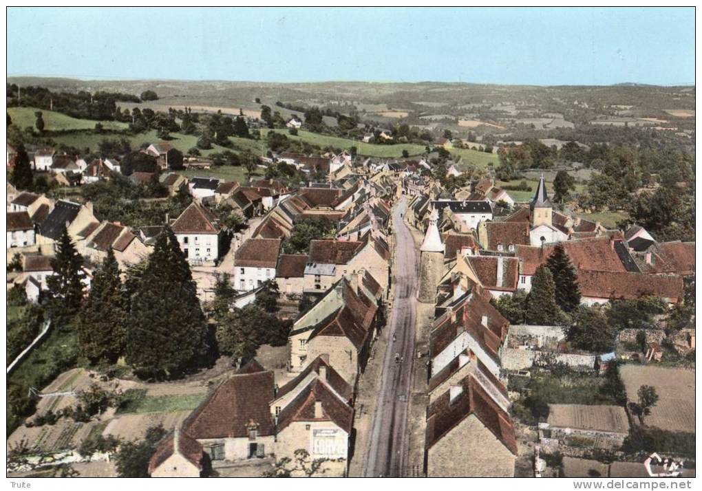 BELLEGARDE-EN-MARCHE VUE AERIENNE - Bellegarde