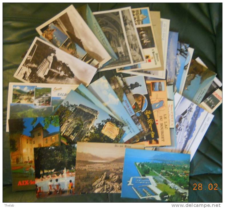 73 - Lot De Cartes Postales Modernes Savoie (8 écrites, 24 Neuves) - Autres & Non Classés