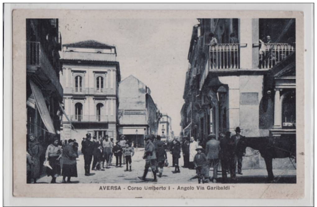 Aversa - Corso Umberto I - Angolo Via Garibaldi - Aversa