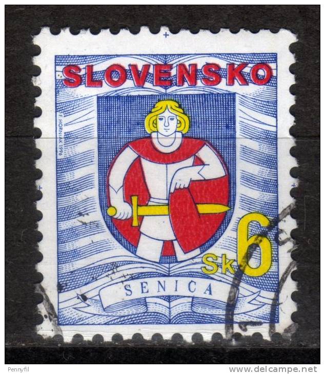 SLOVACCHIA SLOVENSKO - 1996 YT 215 USED - Gebraucht