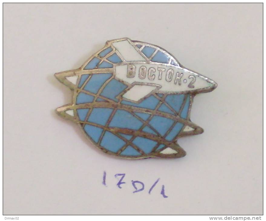 VOSTOK SSSR MISSION 1961 - Gagarin Russia / Spacecraft Univers Universe Universo Space Rocket Program / Enamel Superbe - Spazio