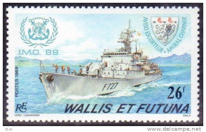 WALLIS Et FUTUNA 1988  --  Poste Yvert  N° 384 --  Neuf  Sans  Charnière -- Cote 1,00 €uros --- - Neufs