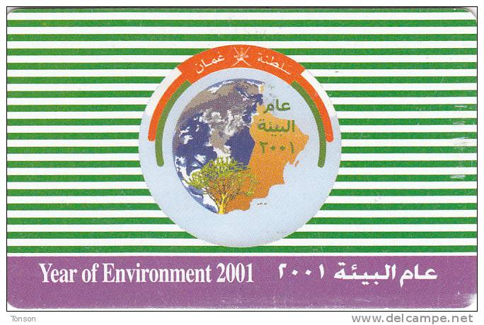 Oman, OMN-C-19, Year Of The Environment,  2 Scans. - Oman