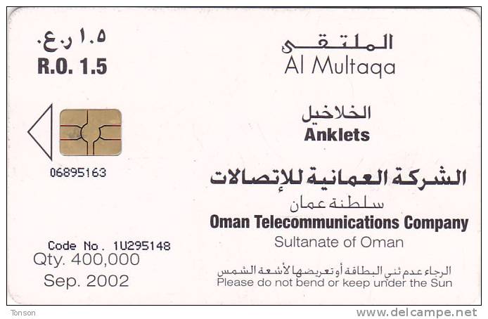 Oman, OMN-C-28, 2002 Jewellery, Anklets,  2 Scans. - Oman